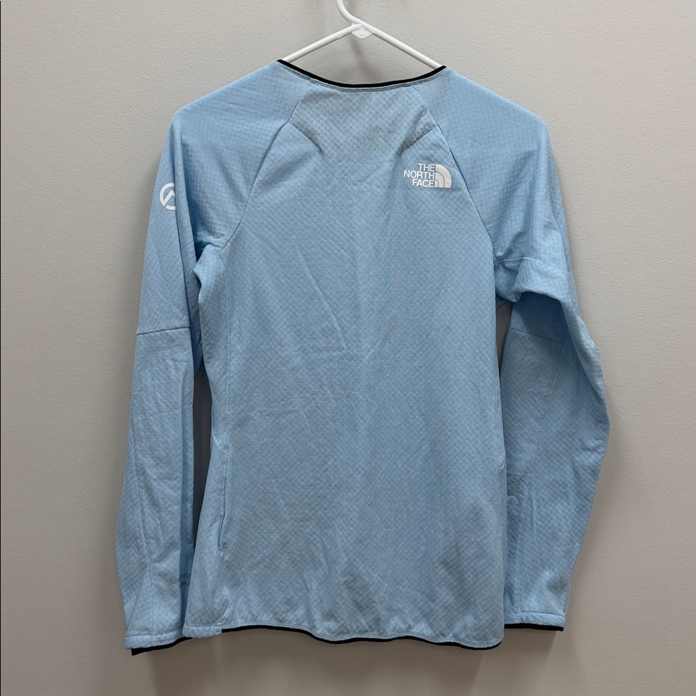 The North Face Future Fleece Summit Series Crew Neck L/S Women's Sz Small Blue! - Picture 6 of 7